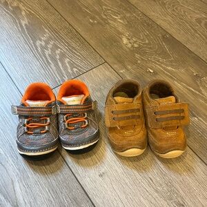 Stride Rite Infant / Toddler Boy Sneaker Bundle size 3 and 4 - 3 Pair